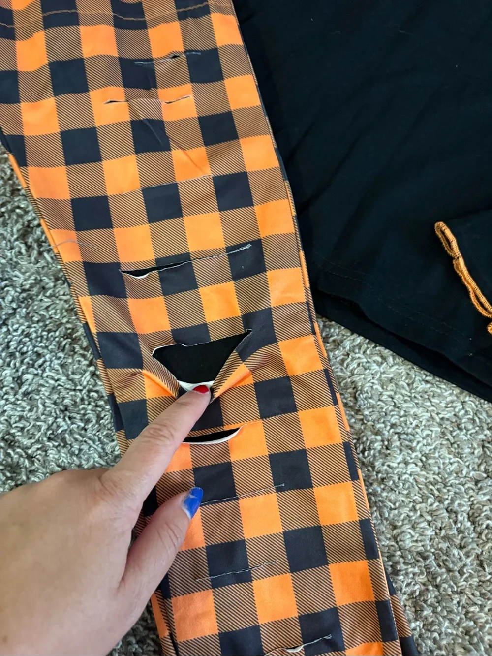 Boo-tiful Black & Orange Halloween Set